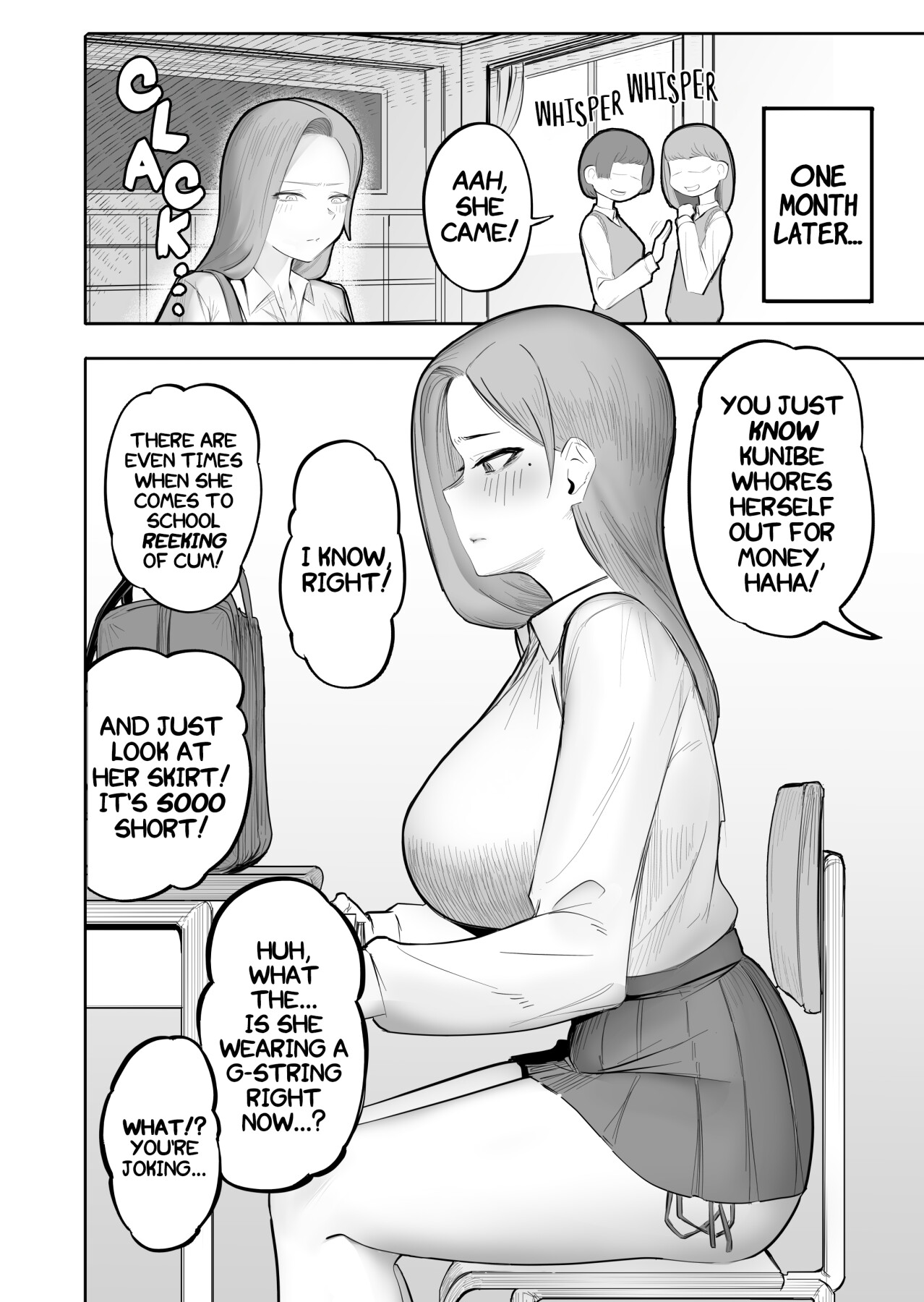 Hentai Manga Comic-An Erotic Gal That Gets Female Teachers Erect-Read-7